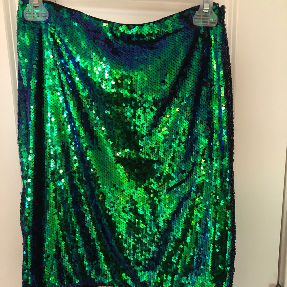 Mermaid Sequin mini skirt